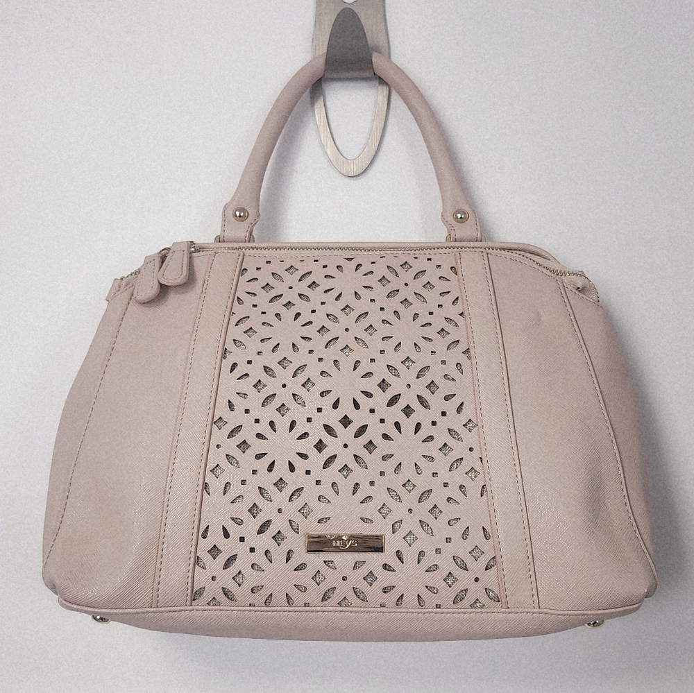Heys Bliss Satchel Handbag Blush Cut Out Floral - Picture 16 of 16